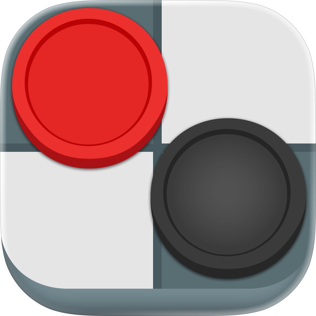 Apple App Store cover for Checkers ‣