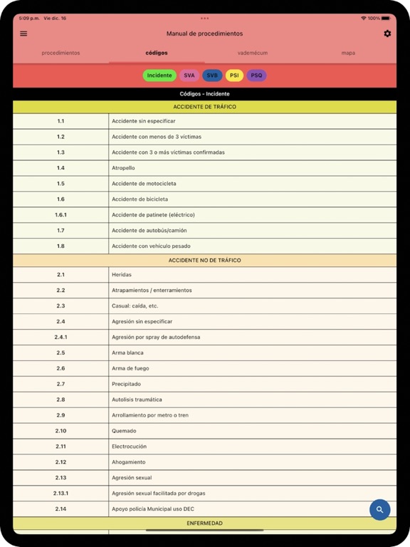 Screenshot #6 pour Manual Procedimientos Samur-PC