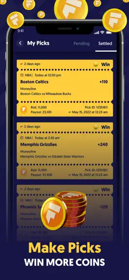 Game screenshot Fliff - Social Sports Picks hack