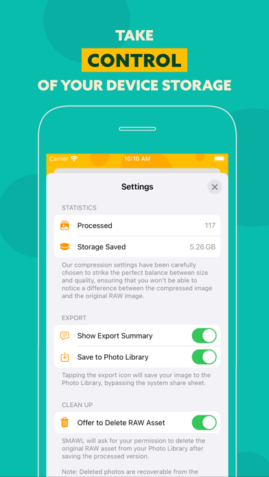 SMAWL: Convert RAW Ph... screenshot1