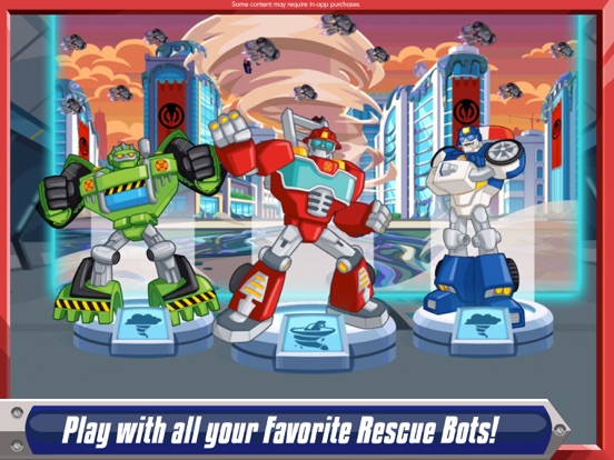 Transformers Rescue Bots: Dash iPad app afbeelding 1