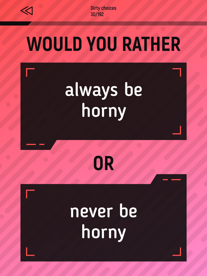 Would You Rather Adult