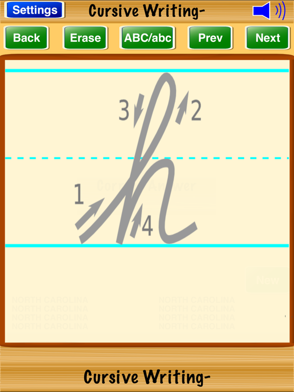 Cursive Writing- iPad screenshot 4 - Education app