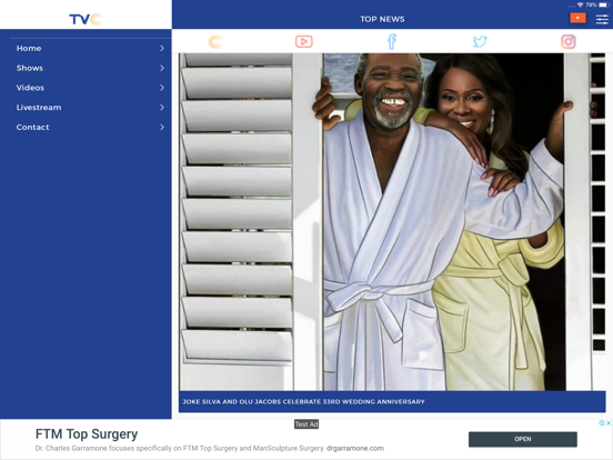 TVC Mobile App iPad screenshot 4 - News app