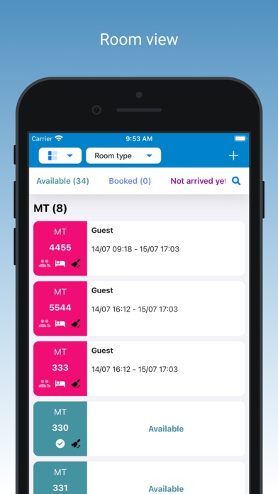 ezCloudHotel Manager Screenshot