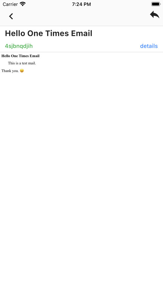 #3. One Times Email (iOS) 由: 荣庄 杨