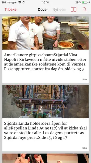 Bladet eAvis screenshot 2