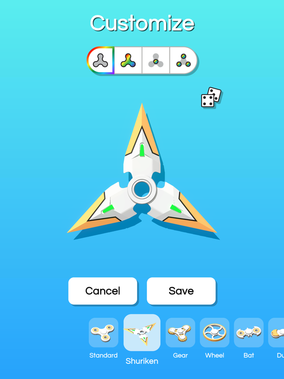 Screenshot #6 pour Fidget Spinner Designer