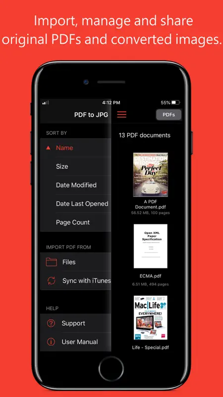 PDF to JPG - Converter screenshot 6 of 7
