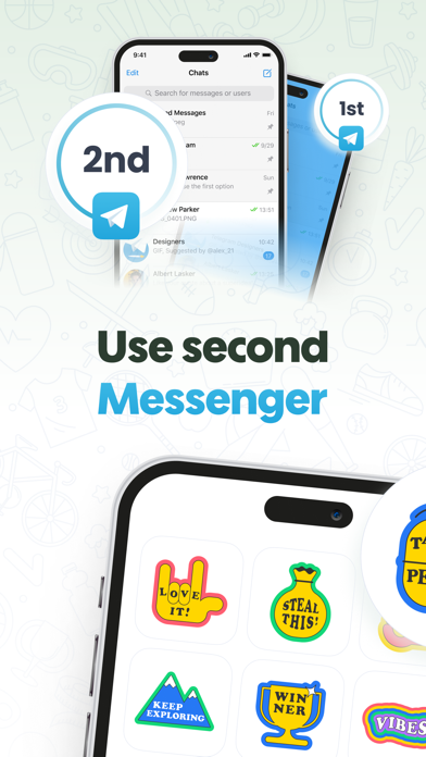 Dual Messenger Web Clone Screenshot
