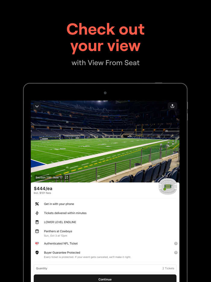 SeatGeek - Buy Event Tickets