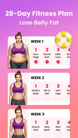 Game screenshot JustFit: Lazy Workout & Fit hack