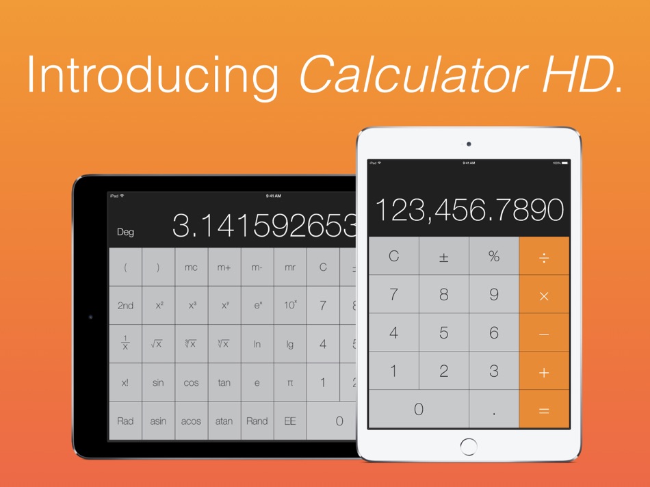 Calculator HD (for iPad) - 4.3 - (iOS)
