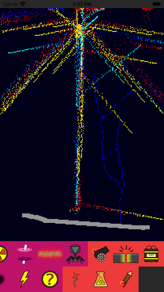 #7. Sand:box - particle sandbox (iOS) Podle: Tinerfe Rory Renton Gascon