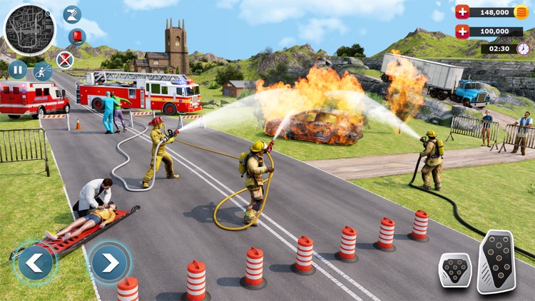 Firefighter HQ Simulation Game