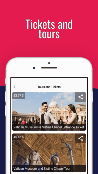 ROME Guide Tickets & Hotels Screenshot