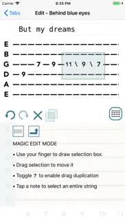 guitar tab maker iphone screenshot 3