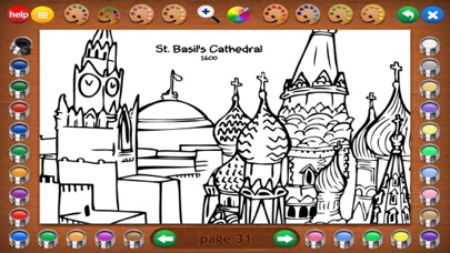 World History Coloring Book Screenshot