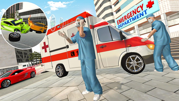 Police Ambulance Rescue Driver screenshot-5