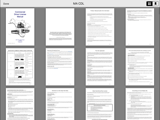 Massachusetts CDL Test Prep iPad screenshot