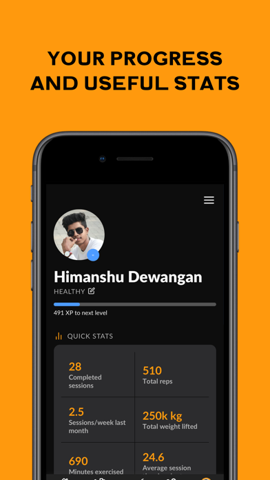 one8 Fitness Screenshot