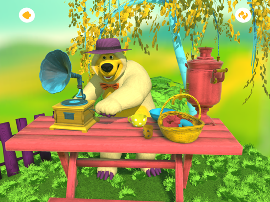Masha and the Bear Coloring 3Dのおすすめ画像10