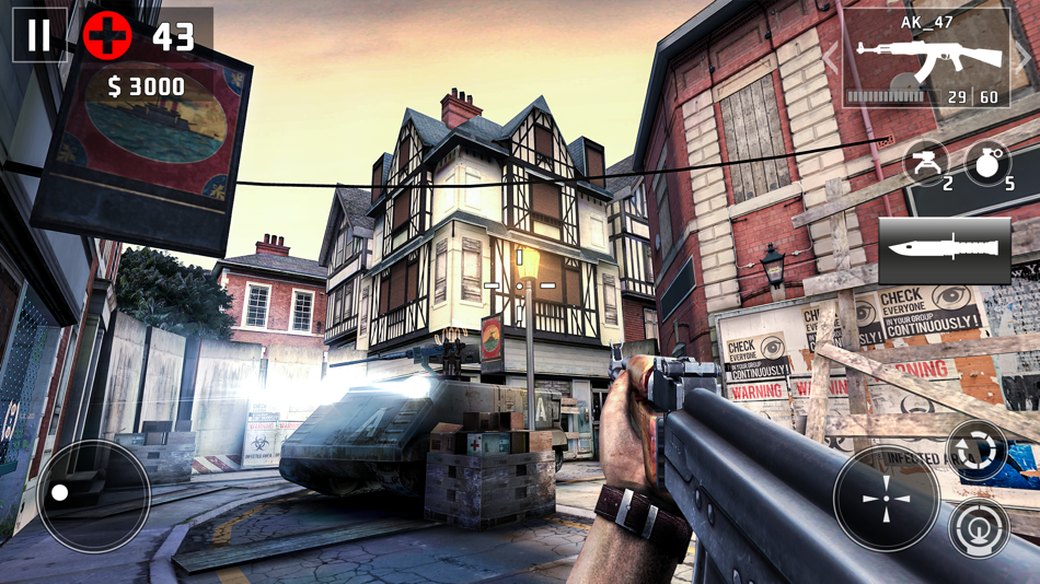 #3. DEAD TRIGGER 2: Zombie Games (iOS) Podle: Deca Games EOOD