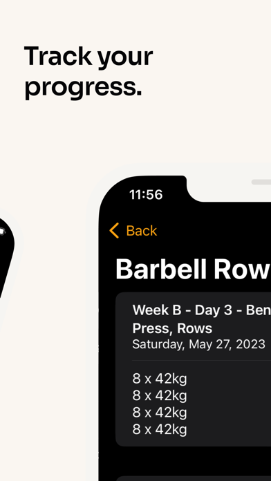 Workout Log: RepBuddy Screenshot
