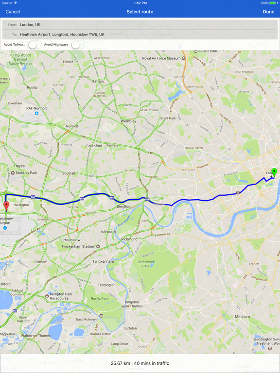 Screenshot #4 pour Taxi Meter UK - Cab Fares