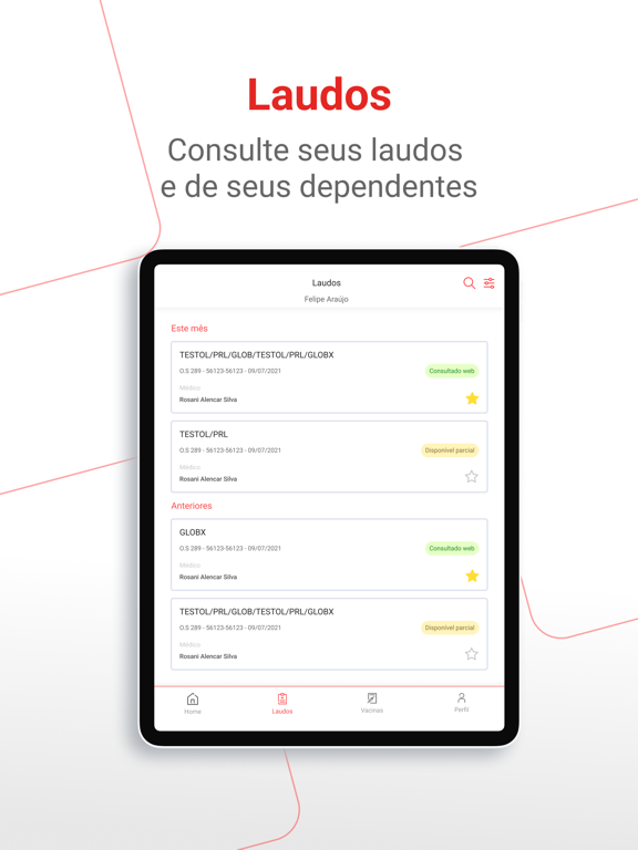 Screenshot #5 pour Sabin Diagnóstico e Saúde