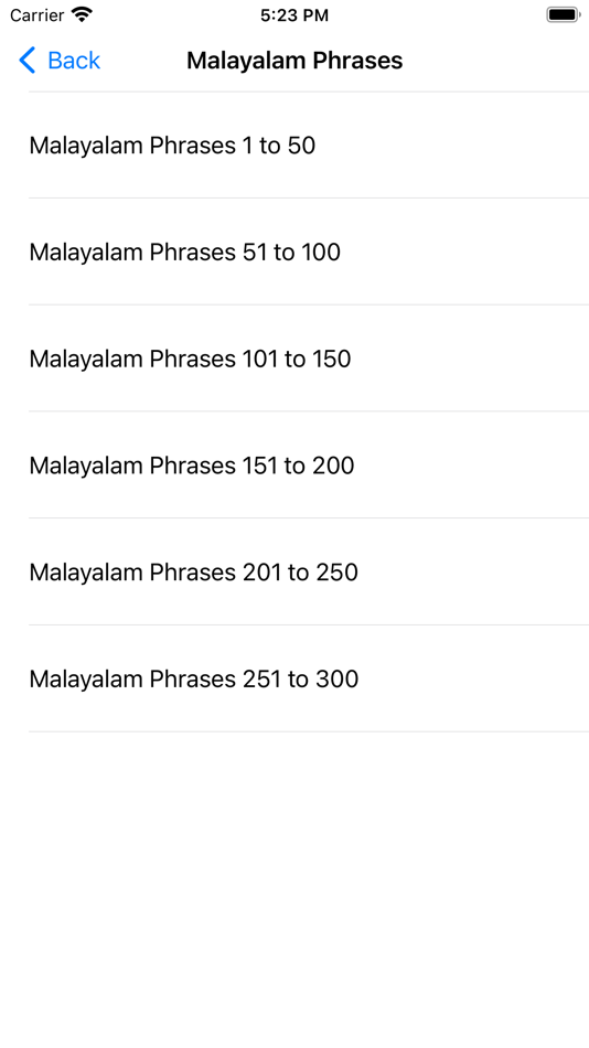 #5. Learn Malayalam Language (iOS) By: Agurchand Babu K S