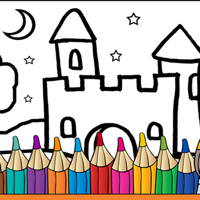 Coloring pages and Painting book