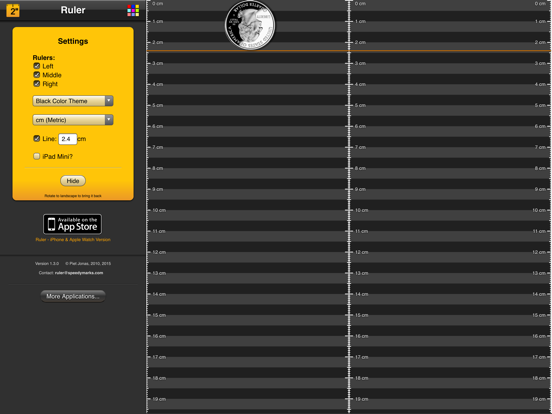 Screenshot #6 pour Ruler App XL