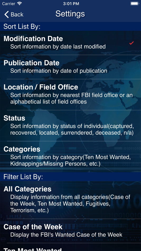 #4. FBI Wanted (iOS) 由: Federal Bureau of Investigation