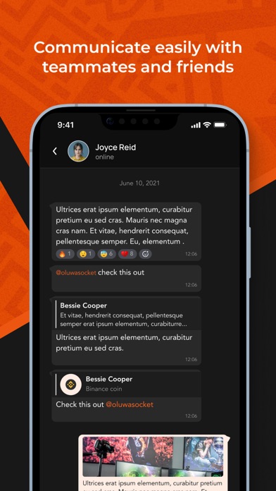 Gamic: Spaces, Chat & Connect Screenshot