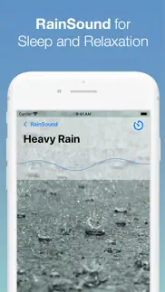 rainsound: focus, relax, sleep iphone screenshot 1