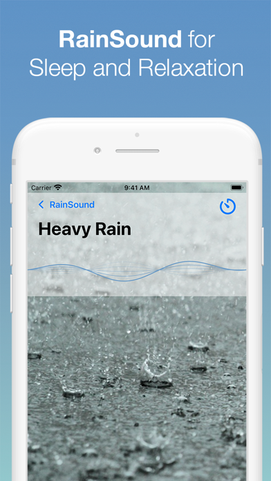 RainSound: Focus, Relax, Sleep Screenshot
