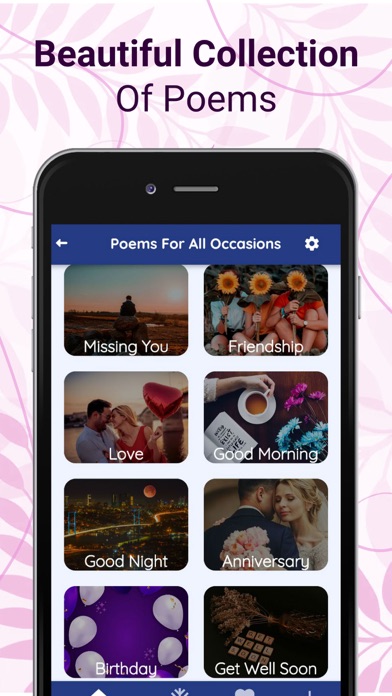 Poems, Love Quotes and Sayings Screenshot