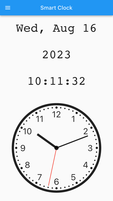 Smart Digital & Analog Clock Screenshot