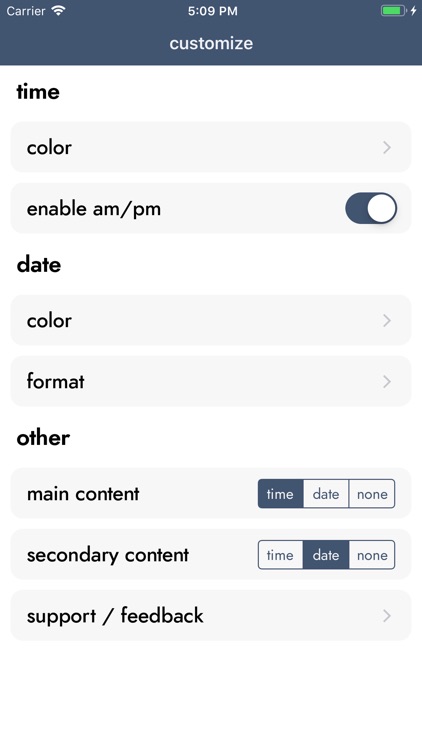 WatchTheTime: Custom Watchface