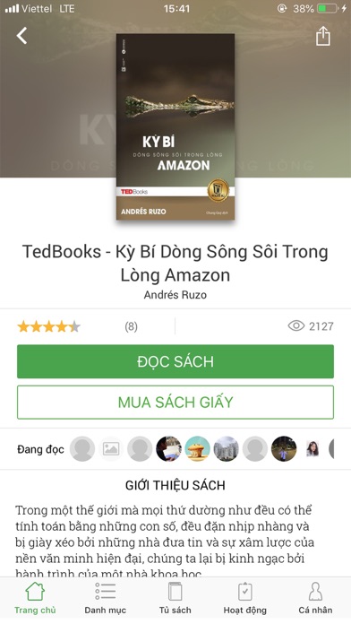 Vinabook Reader - 10.000 ebook Screenshot