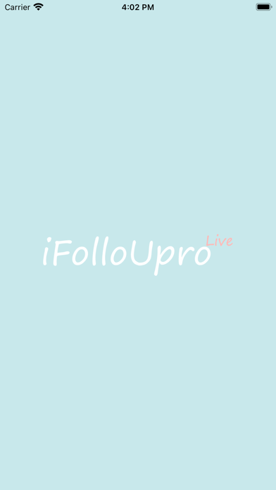 iFollowUpro Screenshot