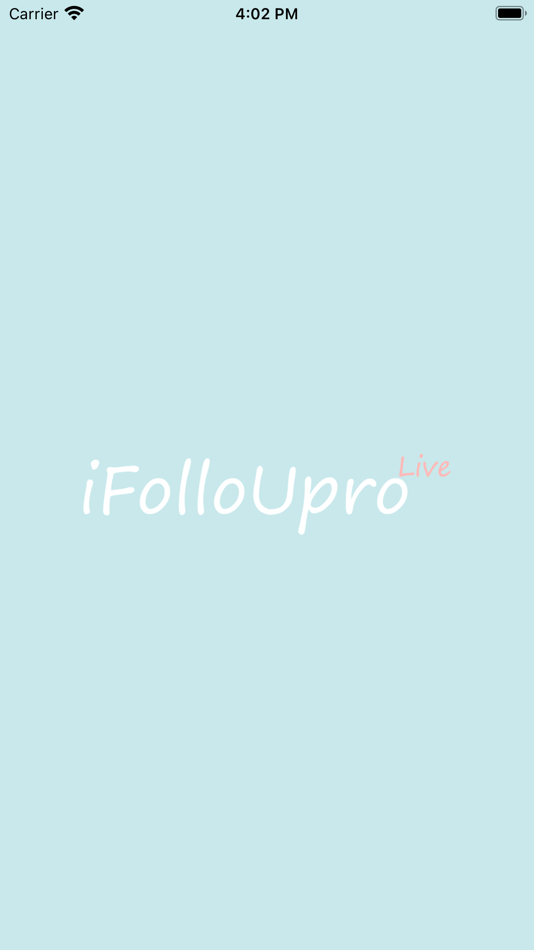 #1. iFollowUpro (iOS) 由: Shenzhen Zhongzhi Liancheng Technology Co., Ltd.