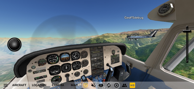 ‎GeoFS - Flight Simulator Screenshot