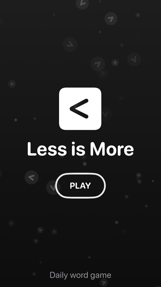 Less is More: Daily Word Game - 1.18 - (iOS)