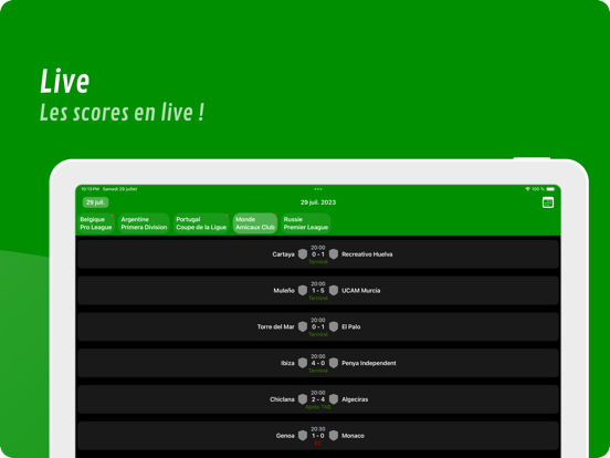 Screenshot #6 pour Foot TV Lite