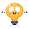 emotional light bulb icon