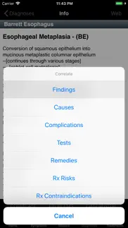 statworkup® ddx clinical guide iphone screenshot 2