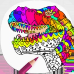 Livre de Coloriage Dinosaure