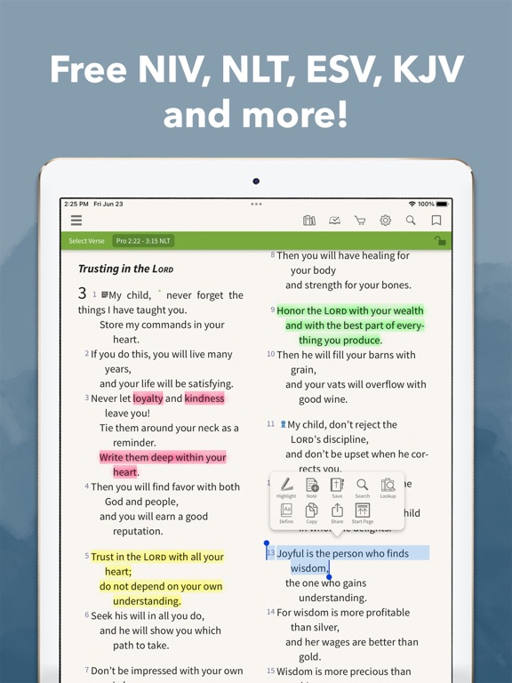 Screenshot #4 pour Bible App - Read & Study Daily